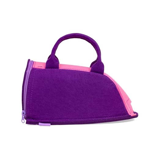 Image of oliso Yaya Han x Mini Iron Carry Bag for M2Pro and M3Pro | Polyester Felt Travel Case, Quilting Retreat Storage, Compact Sewing Accessories, Heavy-Duty Zipper