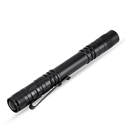 Milltrip Pen Light with Clip,1200- Pen Flashlight 5.2\" Mini LED Flashlight Pocket Flashlight for Inspection, Camping, Outdoor, Emergency