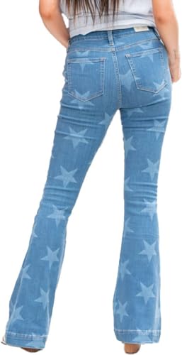 Miss Me - Womens High Rise Big Star Flare Jeans2