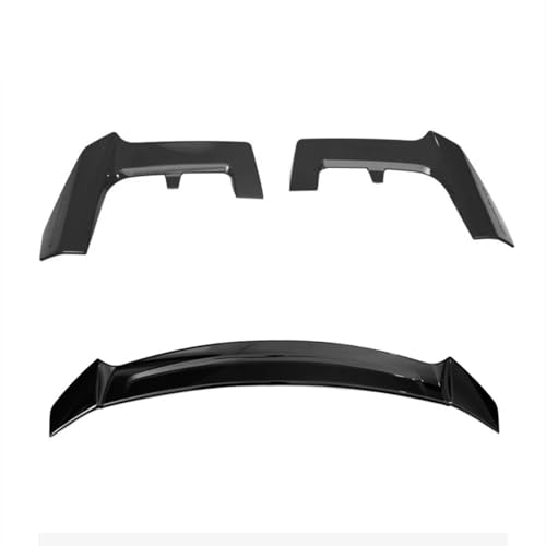 Aileron arrière voiture Civic séparateur toit lèvre coffre noir 17-21