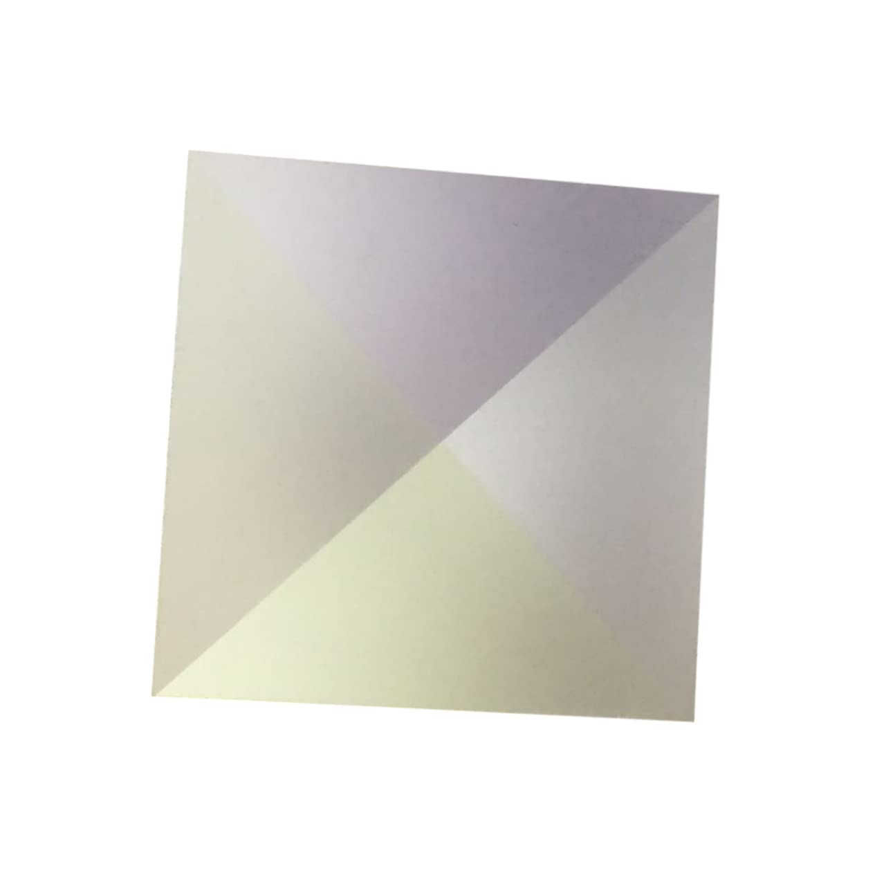 PartyKindom 1pcs RGB Cube Optical Alignment Cube Dichroic Cube Prism White Light Optical Cube Glass Cube