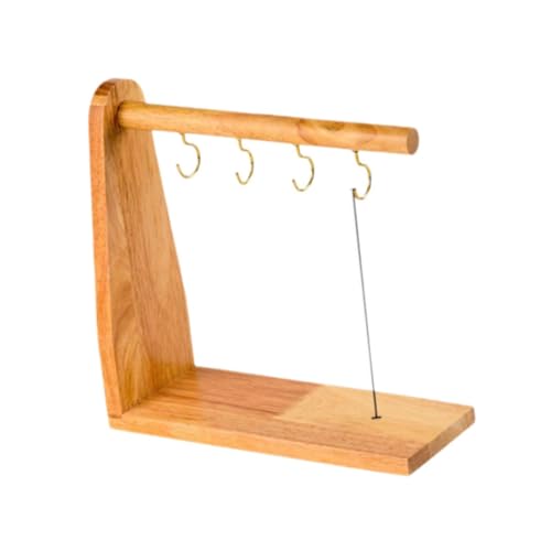 Bothyi Dipstick Rack Food Display Platter Tabletop Decor Small Size Easy to Clean with Bottom Tray Serving Plate Mount for Household