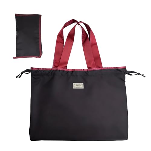 ZRUEWOT Bolsa Compra Plegable Grande - Bolsa Reutilizable y Compacta para Compras, Viajes y Camping - Bolsa Plegable Resistente y Ecológica
