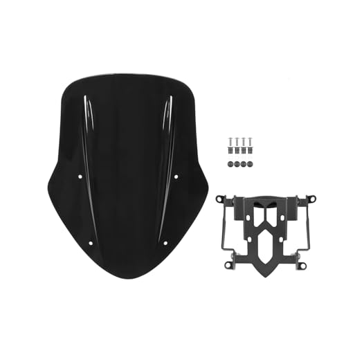 Pare-brise Diavel 2014-2022 avec support de montage pour déflecteur moto