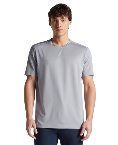 Image of Jockey MV37 Men Recycled Microfiber Elastane Stretch Fabric Round Neck Half Sleeve Breathable Mesh Active Wear T-Shirt