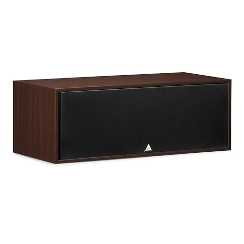 Image of triangle BRC2 Center Channel Speaker - 2 Way Design - 25mm Silk Dome Tweeter (Walnut)