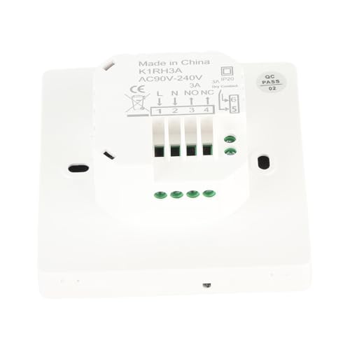 Thermostat de chauffage au sol programmable LCD 16A 240V - 4