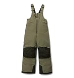 Columbia Youth Unisex Adventure Ride 2 Bib Skihose, Stone Green, Greenscape, XS