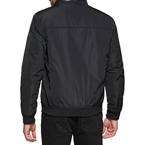 Image of Tommy Hilfiger Men's Performance Faux Memory Bomber Jacket