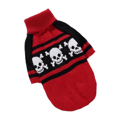 Disfraz para perro con patrón de calavera talla XL miniatura 1