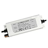 100W 120W 150W Dimmable LED Driver + Dimmer Waterproof 1200mA 1500mA 1800mA DC 60-82V(1200mA 60-82V 100W)