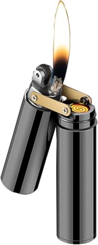 Encendedor recargable 2 en 1 Nunchuck de cobre miniatura 1