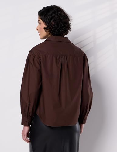 Image of Symbol Premium Women's Oversized Smart Casual Cotton Shirt (Available in Plus Sizes)