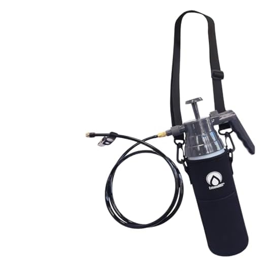 ExtremeMIST BeCOOL Personal Mister - High Performance Water Mister Spray Bottle Portable Water Misters for Cooling Outdoor with Neoprene Case/Strap