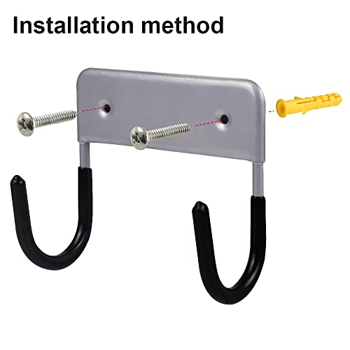 Exclen Appendiabiti da Parete Supporto per ASSE da...