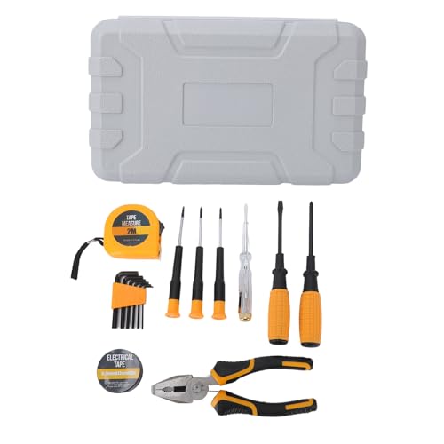 Kit de herramientas básicas para reparaciones con caja de almacenamiento miniatura 5