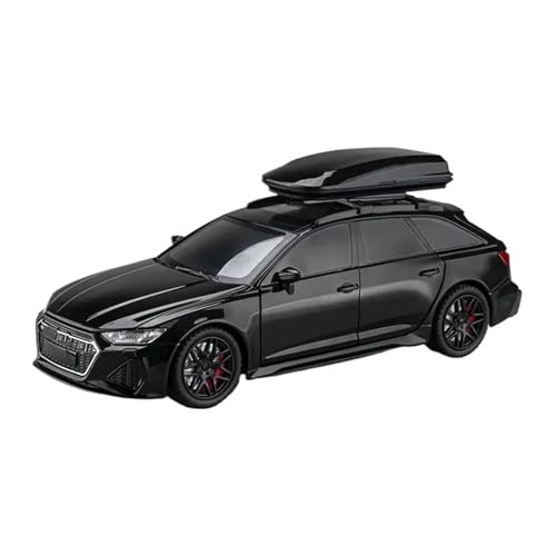 Modèle Voiture Audi RS6 1:24 en Alliage Noir | Haute Simulation de Collection