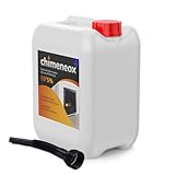 Chimeneox - 5L Bioetanol 99,5% para chimeneas - sin Humo - Alta combustión