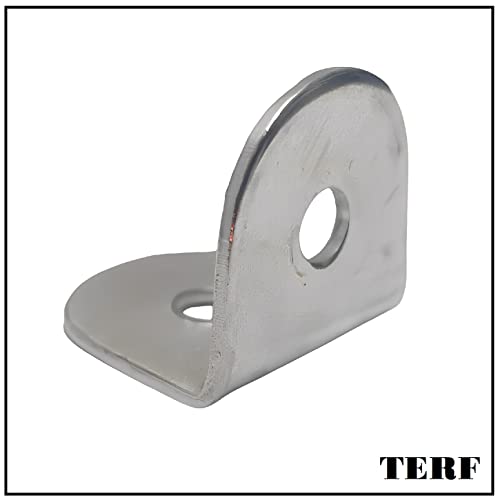 TERF® Heavy Duty Worktop Bracket 19mm Worktop Brace Bracket including Fixing Screw - Pack of 10 - Image 4