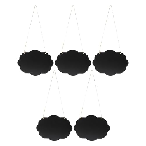 Tableau noir mural en bois suspendu double face pour en finir avec les oublis