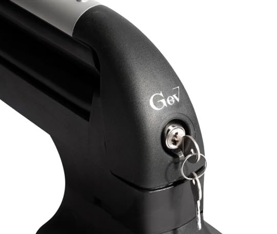 GEV A8940 WIND 5 Set of 2, for 5 Pairs of Skiing (Max 35 kg) Or 2 Snowboards and 2 Pairs of Skiing (Max 28 kg)