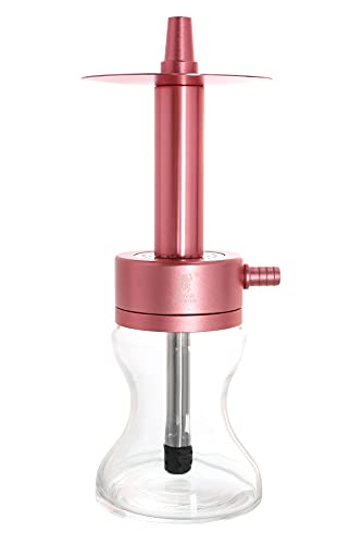 Kaya ELOX Desktop Shisha Set im Koffer - 41cm kleine Alu Wasserpfeife mit Zubehör wie Kopf Schlauch Mundstück Zange… – Bild 5