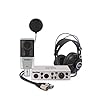 SUBZERO VX01 Vocal Microphone & AI2 USB Audio Interface Studio Recording Pack with Accessory #1