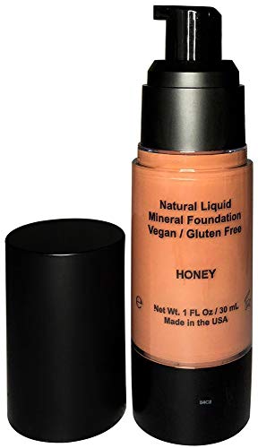 Mom's Secret 100% Natural Liquid Foundation, Organic, Vegan, Aloe Based,