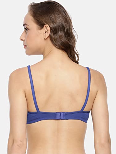Image of Macrowoman W-Series Seamless & Soft Bra for Women in Cotton Stretch Fabric, Non-Wired with Soft Foam Padding for Everyday Comfort
