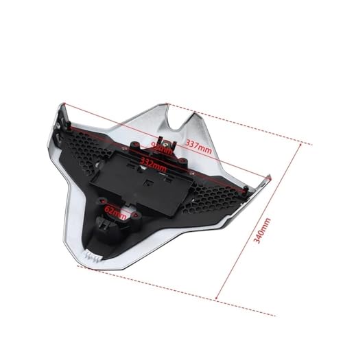 Capot de selle arrière S1000RR rigide couverture de siège passager - 4