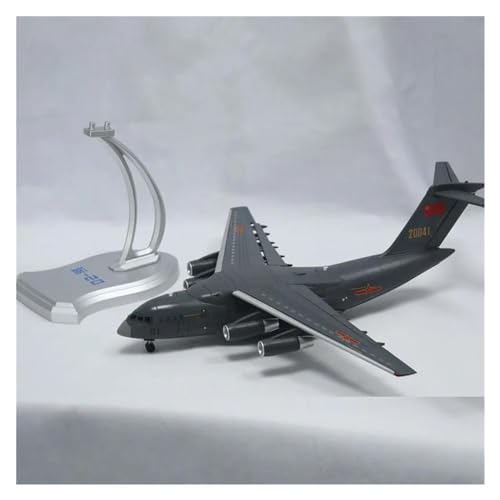 Avión de transporte de metal Y20 maqueta exclusiva a escala 1/130 acabado premium diecast 5