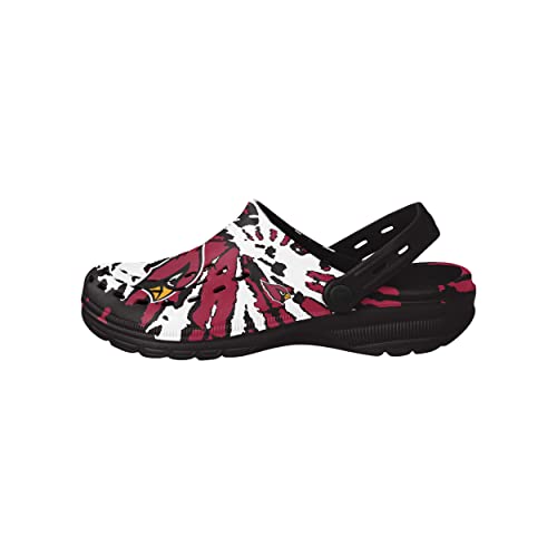 FOCO Men's NFL Team Logo Tie-dye Garden Water Sandals Shoes Slipper Clogs with Strap2