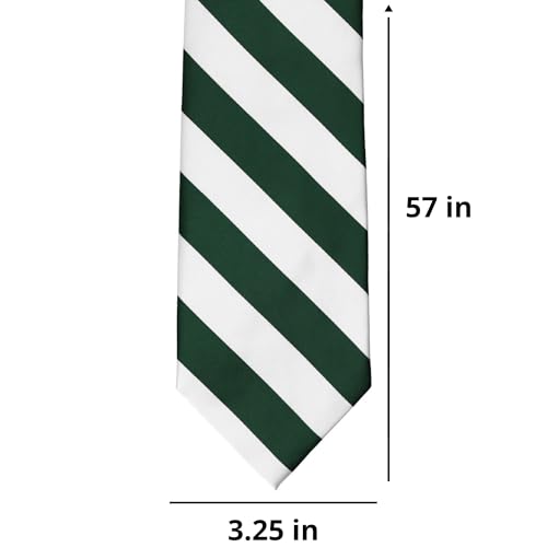 Image of tiemart Men's Striped Tie Standard Length