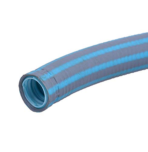 Image of Sharpex 10 Meter 0.5 Inch Garden Hose Pipe | Heavy Duty, Durable & Flexible Blue Hose with Clamps & Connector | Ideal for Car Washing, Home & Outdoor Use