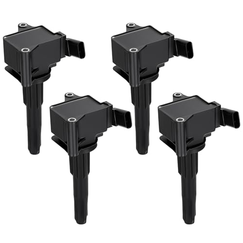 Image of BDFHYK Ignition Coil Packs Compatible with Cadillac CT4 CT5 CT6 XT4, Compatible with Chevy Blazer, Acadia 2.0L l4,Coil for UF914 55511558 55508084 Set of 4