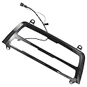 LED Armaturenbrett Mittelkonsole AC Panel Lichtblende kompatibel mit BMW 3er F30 F31 F34 2012 2018 (schwarz)