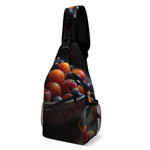 Mochila tipo bandolera Fresh Berries para deporte y casual