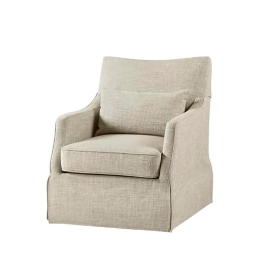 Martha Stewart London Swivel Accent Chair