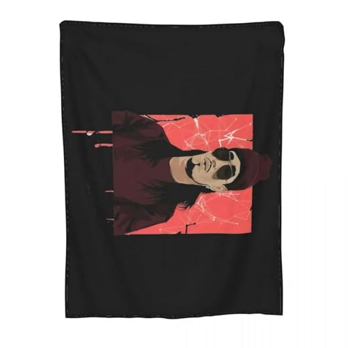 Genérico Manta De Franela para Sala De Estar, Manta para Siesta Soolking, Hogar, Ocio, Cómoda Y Cálida (1 2XL)