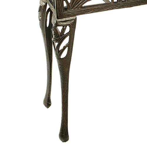Oakland Living Butterfly Rectangular Plant Stand, Antique Bronze #TOP2