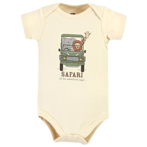 Image of Hudson Baby Unisex Baby Cotton Bodysuit, Pant and Shoe Set