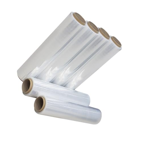 FUNOMOCYA 380m Self-Adhesive Stretch Film Shrink -Resistant Film for Moving Storage Home Warehouse Packing
