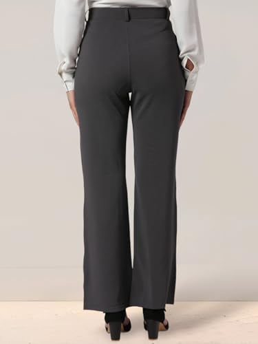 Image of Modern Women's High-Rise Loose Fit Casual Boot Cut Trousers