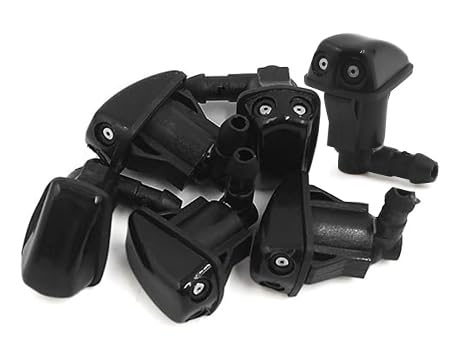 Buse de lave-glace pour Toyota remplacer les gicleurs bouchés plastique noir 90°