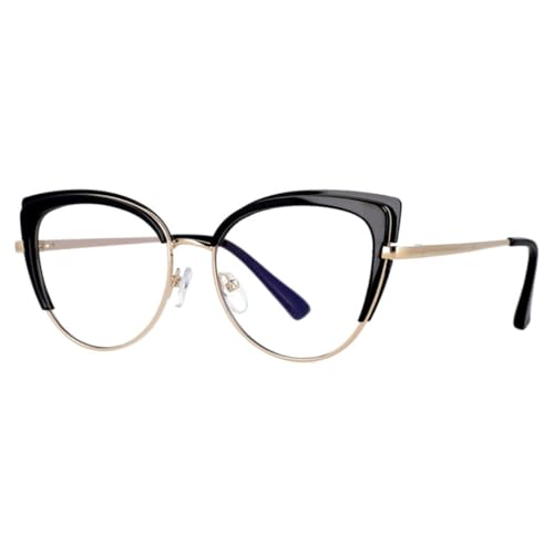 Lunettes œil de chat pour femmes avec charnières à ressort élégantes