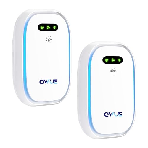 Air Ionizers (2 Pack) Plug In Negative Ion Air Purifiers