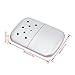 Portable Fuel Hand Warmer, Reusable Hand Warmer, Zinc Alloy Double Sided Heated Hand Warmer Suitable for Elderly and Children to Keep Warm(Hand Warmer)