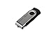 Goodram - UTS2 USB Stick, Flash-Laufwerk USB 2.0, 128 GB - Lesegeschwindigkeit bis zu 20 MB/s - Schreibgeschwindigkeit bis zu 5 MB/s - Schutzkappe - mit Schlüsselringfunktion - Weiß