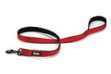 Karlie Art Sportiv Premium, Hundeleinen, Nylon, Rot, 120x2,5 cm