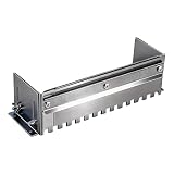 Truelle crantée réglable en acier inoxydable robuste pour grand carrelage, nivellement, pa...